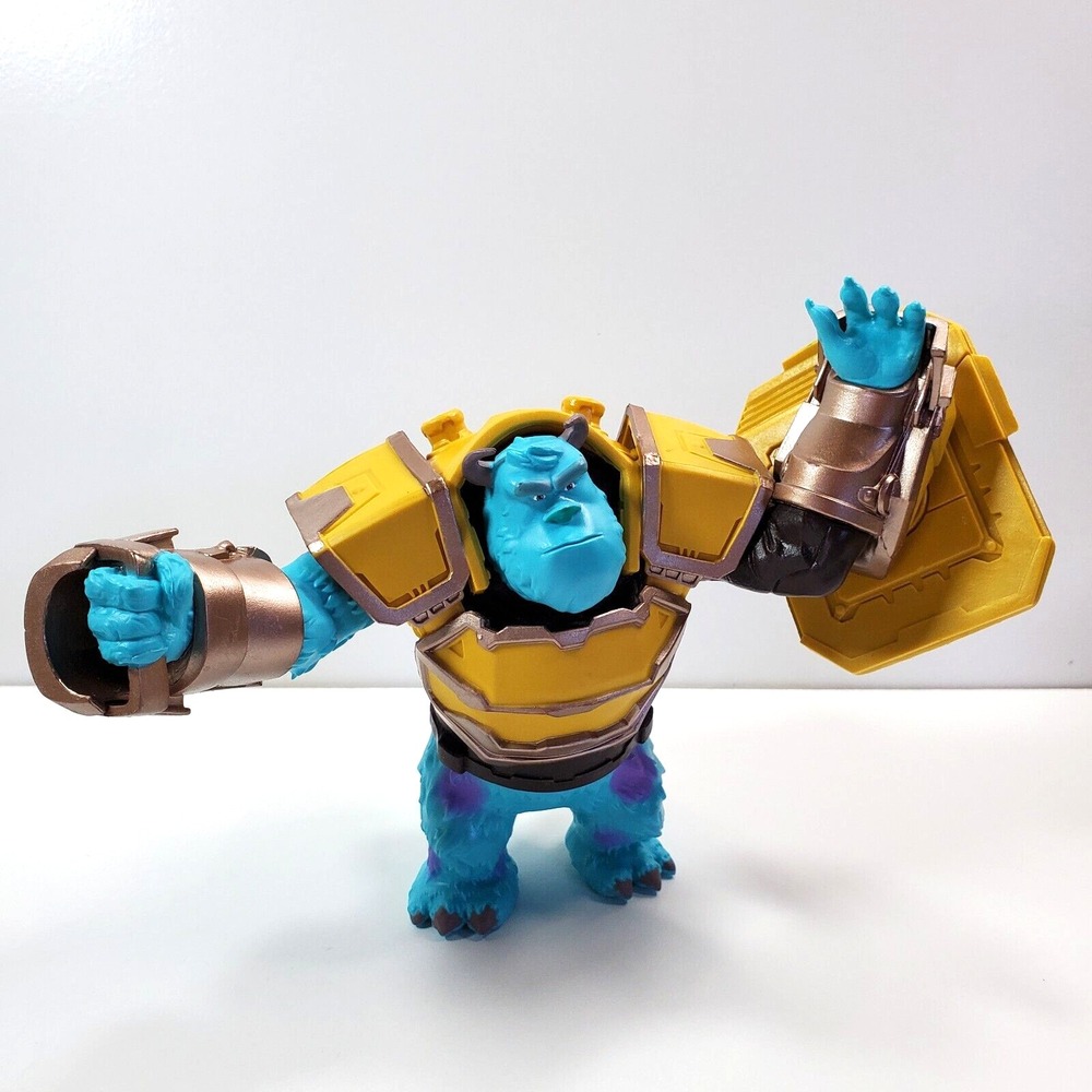 Disney Mirrorverse Sulley Tank 5" Action Figure w/ Shield By McFarlane Toys